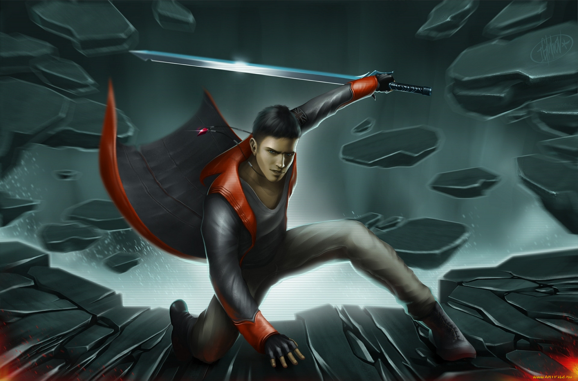 , devil may cry 4, dmc, dante, fan, art, , , , , 